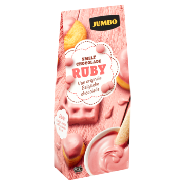 Jumbo Smeltchocolade Ruby 150g