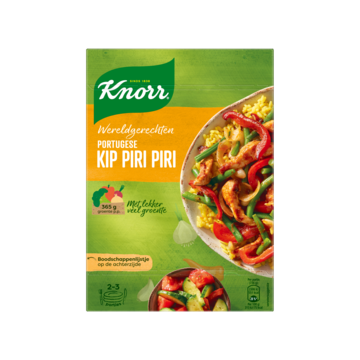 Knorr Wereldgerecht Maaltijdpakket Portugese Kip Piri Piri 260gr