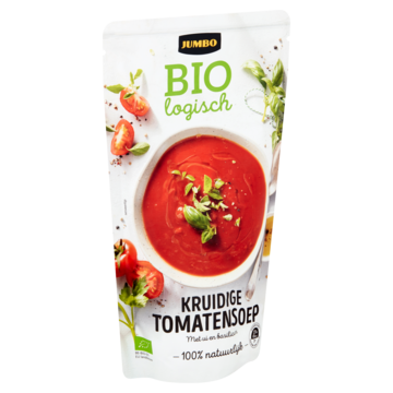 Jumbo Kruidige Tomatensoep met Ui en Basilicum Biologisch 570ml