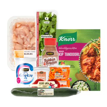 Knorr Wereldgerecht Kip Tandoori Pakket - Extra Groenten