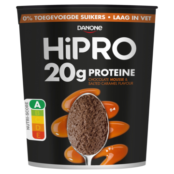 HiPRO Protein Mousse Chocolate Salted Caramel 200g bij Jumbo