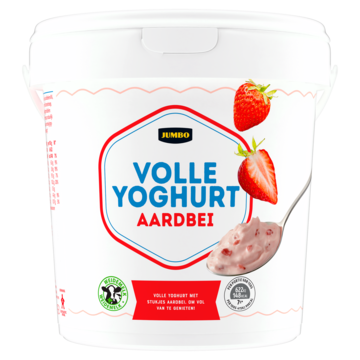 Volle Yoghurt Aardbei 1KG