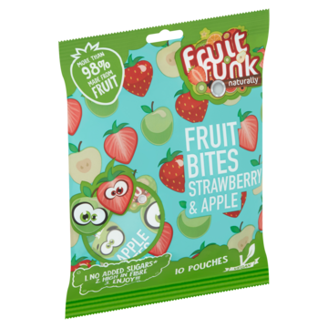 Fruitfunk Fruit Bites Strawberry & Apple 10 x 10g