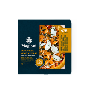 Magioni Verse Pump'king Goat Cheese Vegetarian Pizza 352g