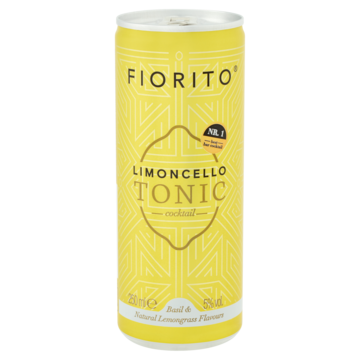 Fiorito Limoncello Tonic Cocktail 250ml