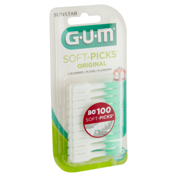 GUM Soft-Picks Original Regular / Medium 100 Stuks