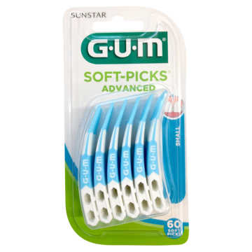 GUM Soft-Picks Advanced Small Tandenstoker 60 Stuks