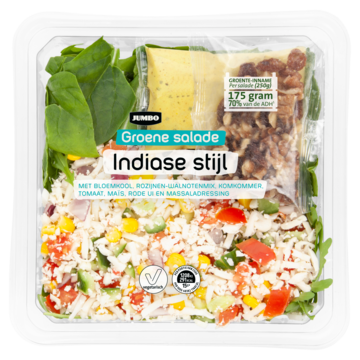 Jumbo Groene Salade Indiase Stijl 250g