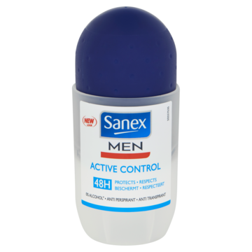 Sanex Men Active Control 48h Anti Transpirant Deodorant Roller 50ml