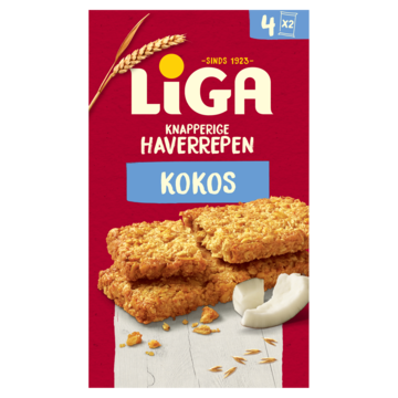 LiGa Knapperige Haverrepen Kokos 168g