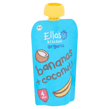 Ella's Kitchen Bananen + kokos 4+ bio 120g
