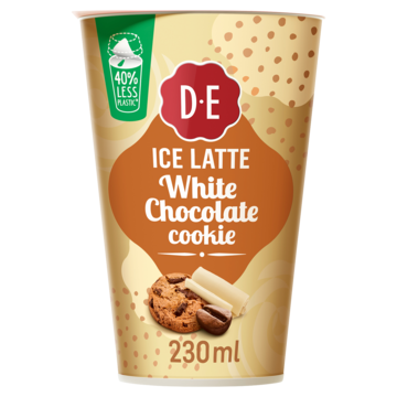 Douwe Egberts Ice Latte White Chocolate Cookie IJskoffie 230ML