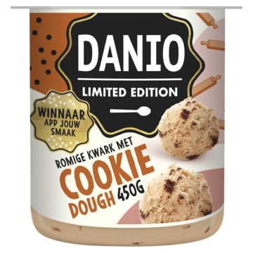 Danio Romige Kwark Cookie Dough 450g