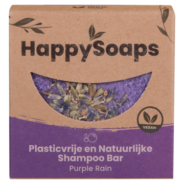 HappySoaps - Shampoo Bar - Purple Rain 1 x 70g
