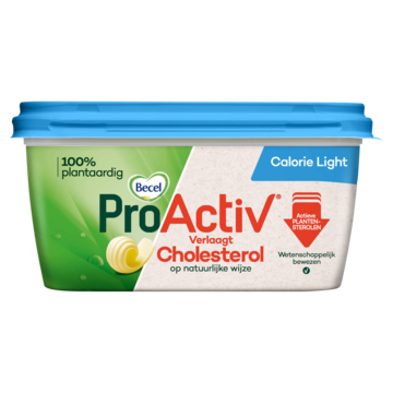 Becel ProActiv Halvarine Calorie Light Vegan en 100% Plantaardig Kuip 500g