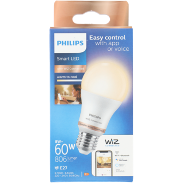 Philips Led Smart Bulb 60W E27 CW FR