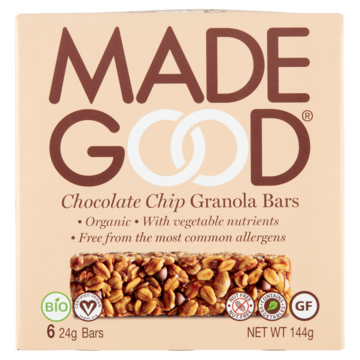 Made Good Chocolate Chip Granola Bars 6 x 24g