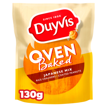 Duyvis Oven Roasted Japanse Borrel Mix 130gr