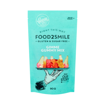 Food2Smile Gummy Mix Gluten- en Suikervrij 90g