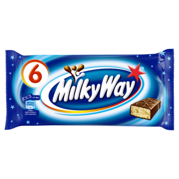 Milky Way Chocolade 6 stuks 129g