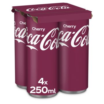 Coca-Cola Cherry 4 x 250ml