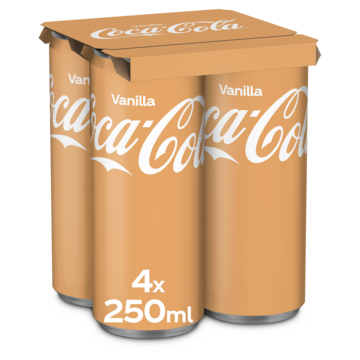 Coca-Cola Vanilla 4 x 250ml