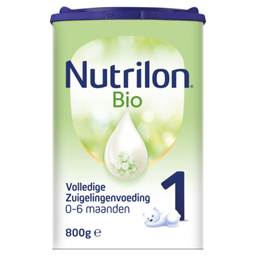 Nutrilon Bio 1 Volledige Zuigelingenvoeding 0-6 Maanden 800g