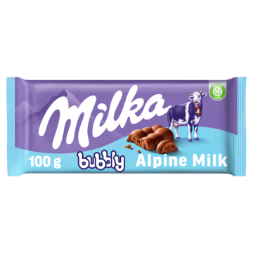 Milka Bubbly Alpenmelk 100g