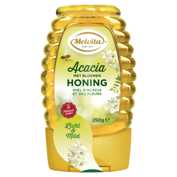 Melvita Acacia met Bloemen Honing Licht & Mild 250g