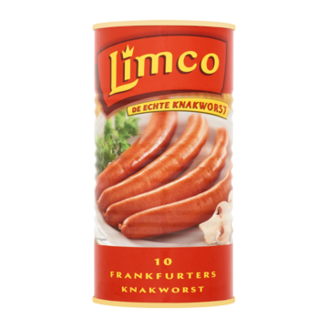 Limco Frankfurters Knakworst 10 Stuks 550g
