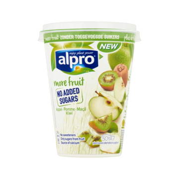 Alpro Appel Kiwi Met Meer Fruit 400 G Bij Jumbo alpro kopen in de aanbieding