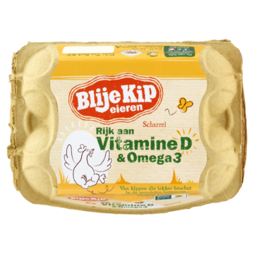 Blije Kip Vitamine D & Omega 3 eieren 6 Stuks