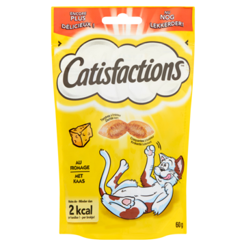 Catisfactions Kattensnacks - Kaas - 60g