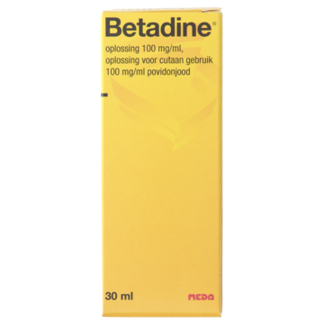 Betadine Oplossing 30 ml (100 mg/ml)