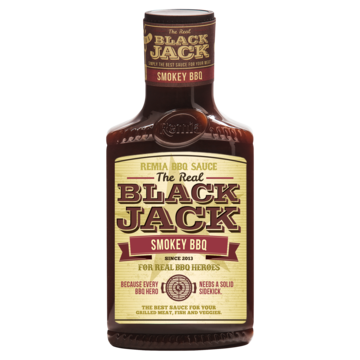 Remia Black Jack Smokey BBQ Sauce  450ml