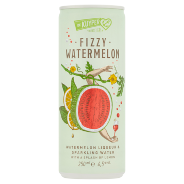 De Kuyper Fizzy Watermelon Liqueur & Sparkling Water 250ml