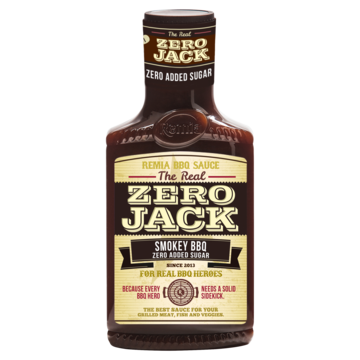 Remia Zero Jack Smokey BBQ Sauce  450ml
