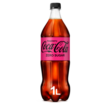Jumbo Coca-Cola Zero Sugar Raspberry 1L aanbieding
