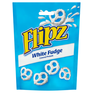 Flipz White Fudge Pretzels 90g