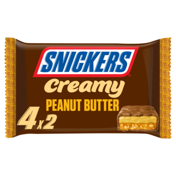 Snickers Creamy Peanut Butter Chocolade 4 repen