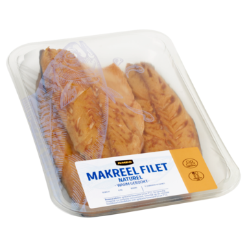 Jumbo Makreel Filet Naturel Warm Gerookt ca. 275g