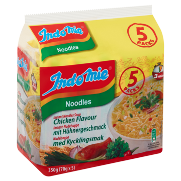 Indomie Instant Noodles Soup Chicken Flavour 5 x 70g
