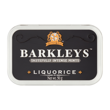 BARKLEYS™ Liquorice Tastefully Intense Mints 50g