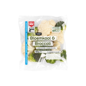 Jumbo Bloemkool & Broccoli 150g - Kleinverpakking