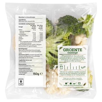 Jumbo Bloemkool & Broccoli 150g - Kleinverpakking