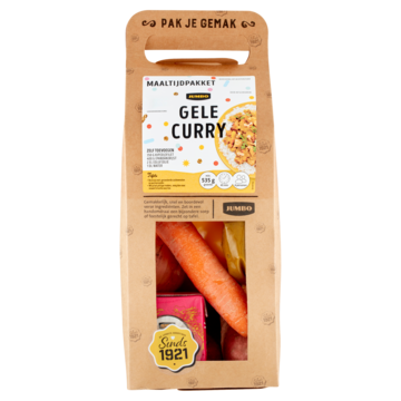Jumbo Maaltijdpakket Gele Curry 4 Personen