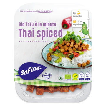 SoFine Tofu à la minute Thai Spiced 180g