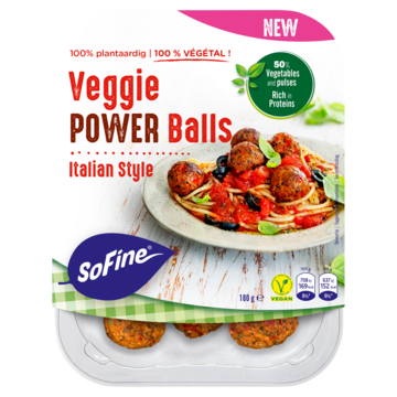 SoFine Veggie Power Balls - Italian Style 180g