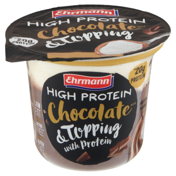 Ehrmann High Protein Chocolate & Topping with Protein 200g