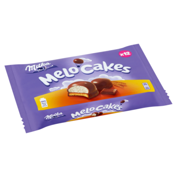 Milka Melo-Cakes Chocolade Cakejes 12 Stuks 200g